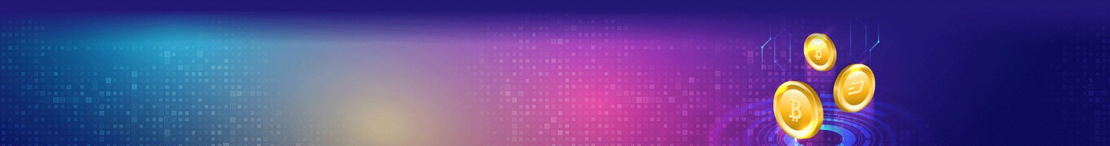 cryptocurrency headline background