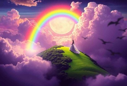 Putri Awan dan Pelangi Harapan