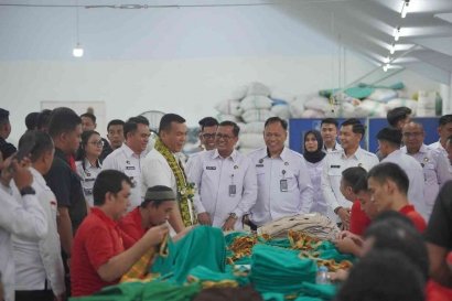 Wamen IMIPAS Tinjau Unit Garmen Lapas Makassar: Dorong Produktivitas dan Pemberdayaan Warga Binaan
