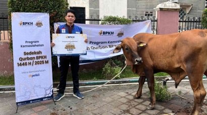 Tebar Kebaikan Iduladha 1446 H, BPKH dan DT Peduli Salurkan Sedekah Daging di Sumut