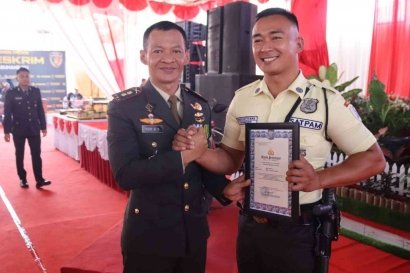 Bikin Bangga, Security BRI Raih Penghargaan di HUT ke-79 Bhayangkara