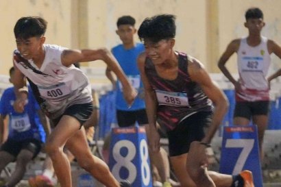 Lintasan Tak Bertepi, Langit Tak Terbatas : Kisah Pelari Muda Berprestasi, Daniel Corinthians Aritonang