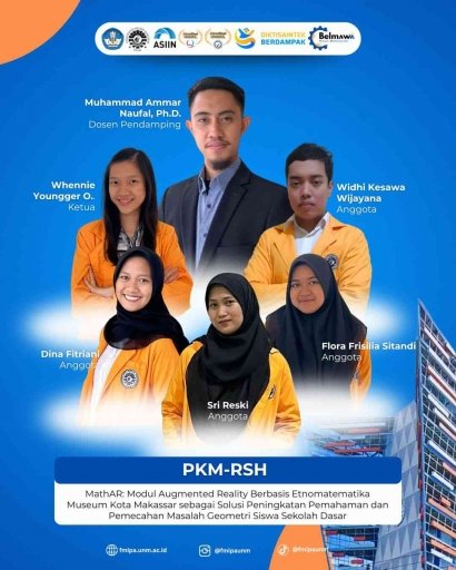 Inovasi Mahasiswa UNM: Modul MathAR Tembus Pendanaan Nasional PKM-RSH 2025