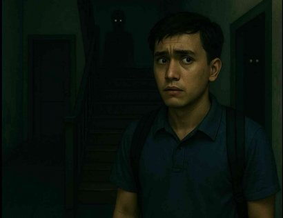 Kamar Kosan Di Depan Tangga