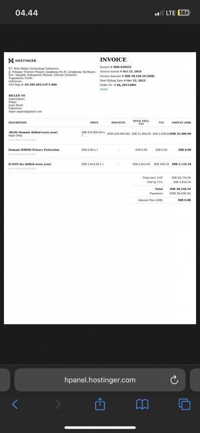 Email Pribadi Pakai Domain Kita Sendiri, Gratis biaya langganan Email, Begini Caranya?