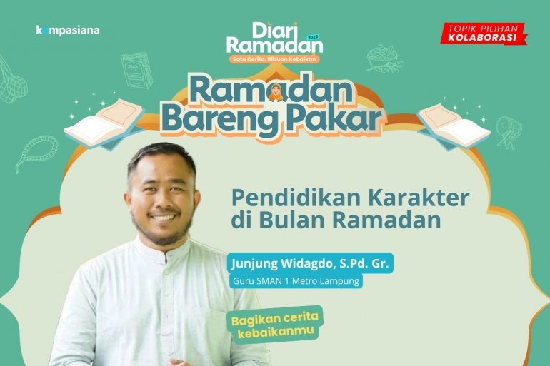 SIAP BIKIN RAMADAN JADI MOMEN PEMBENTUKAN KARAKTER ANAK? YUK MULAI SEKARANG!