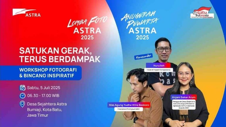 Sebuah Banner atau Backdrop Kegiatan yang Mampu Memberikan Nilai Tantangan Bagi Para Peserta. (Foto : Istimewa/Yuswanto Raider)