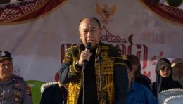 Drs. Yanuar Dally, SH., M.Si., Asisten Administrasi Umum Setda Kota Kupang, resmi membuka Permata CAI Kota Kupang 2025. (KIM LDII)&nbsp;