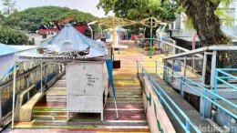 Kisah sepi do tengah &nbsp;kenangan Teras Cikampelas (dok. detkom)