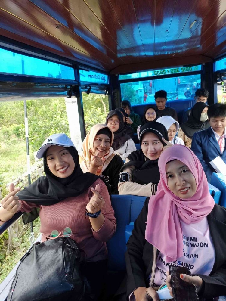 Naik Odong odong siap eksplorasi Bumiaji, Batu (dok. Fionaz Isza)