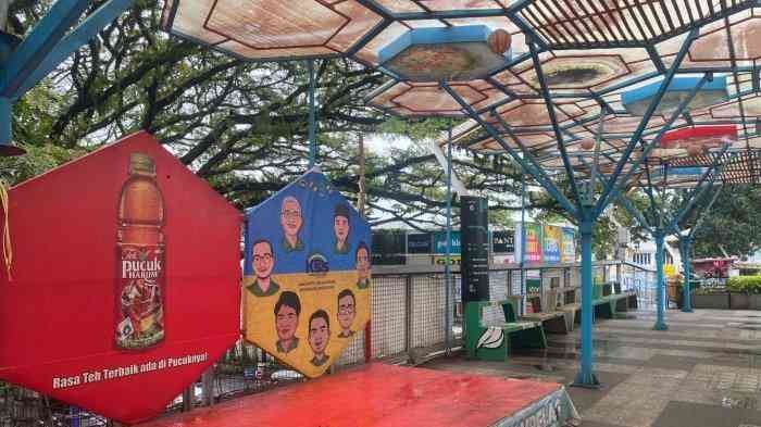 Suasana sepi di Teras Cihampelas, Kota Bandung, Minggu (6/7/2025). (Dok. TribunJabar.id)&nbsp;