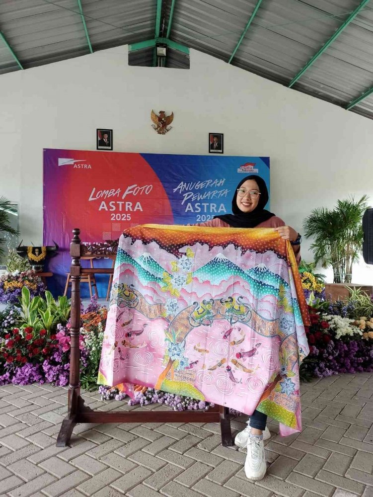 salah satu koleksi batik di Anjani Batik Gallery - dok pribadi